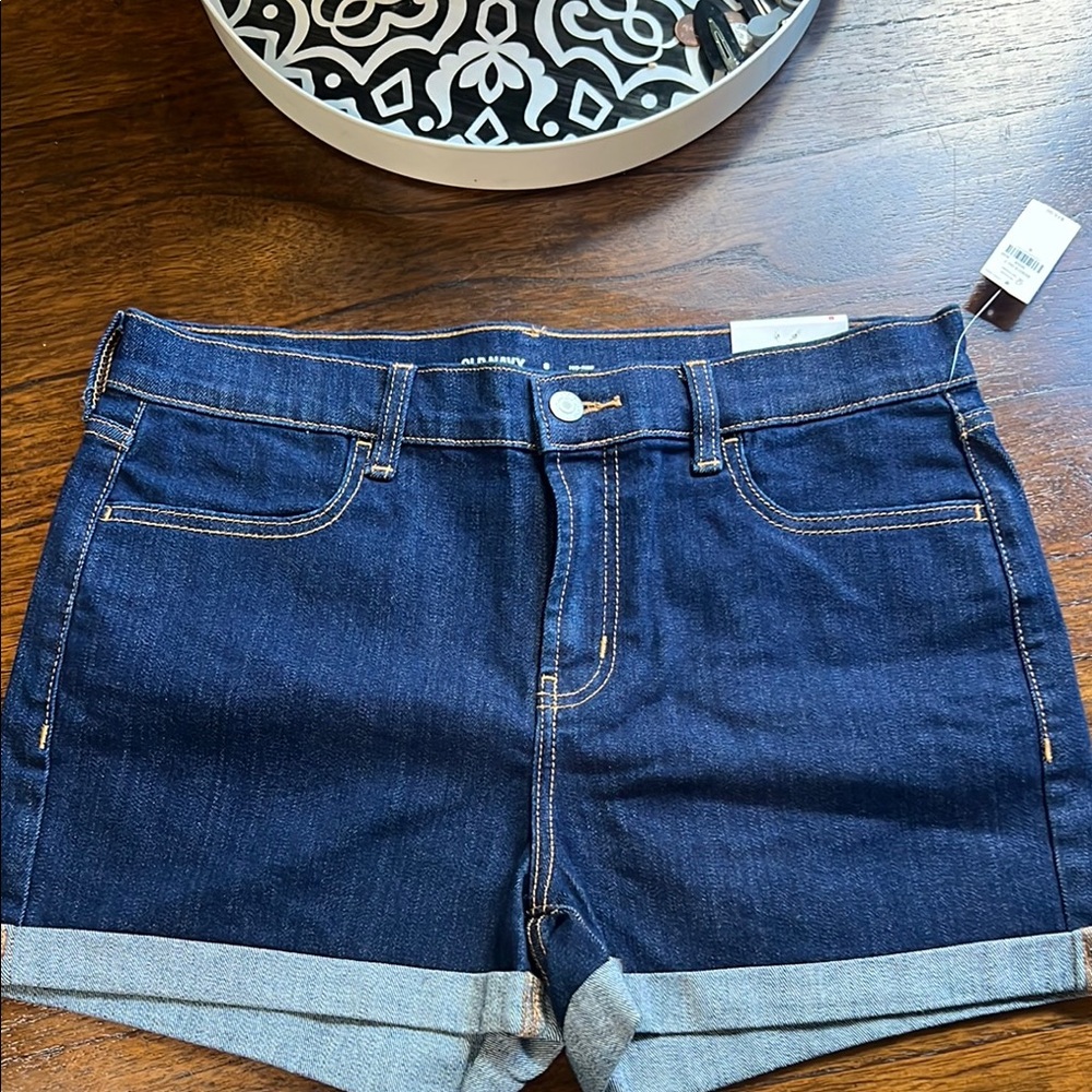 Old Navy dark denim jeans Size 8 NWT